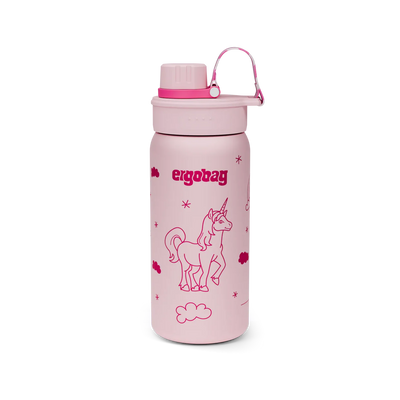 Stainless steel drinking bottle Ergobag UNICORN