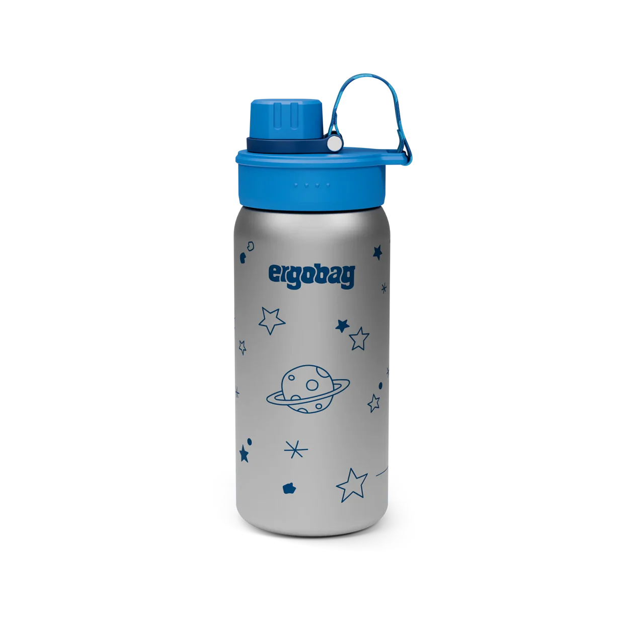 Stainless steel drinking bottle Ergobag STARS