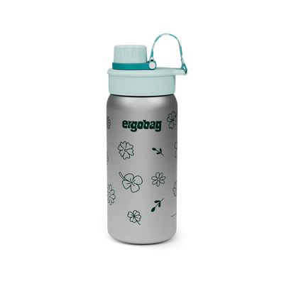 Stainless steel drinking bottle Ergobag FLOWERS