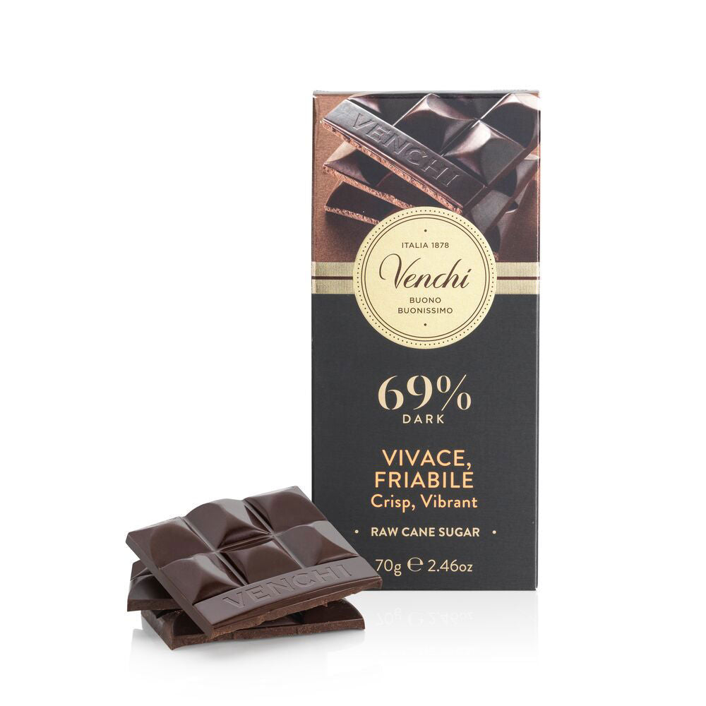 Tavoletta crunchy fondente 69% 70g