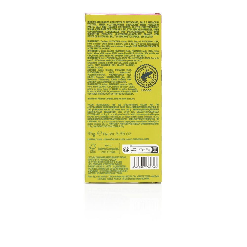 Tavoletta Gourmet pistacchio 70g