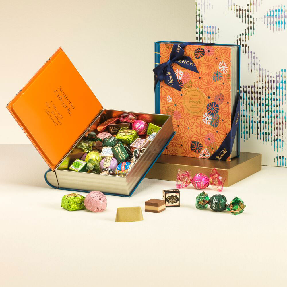 Maxi libro regalo Murrine con cioccolatini assortiti 333 g