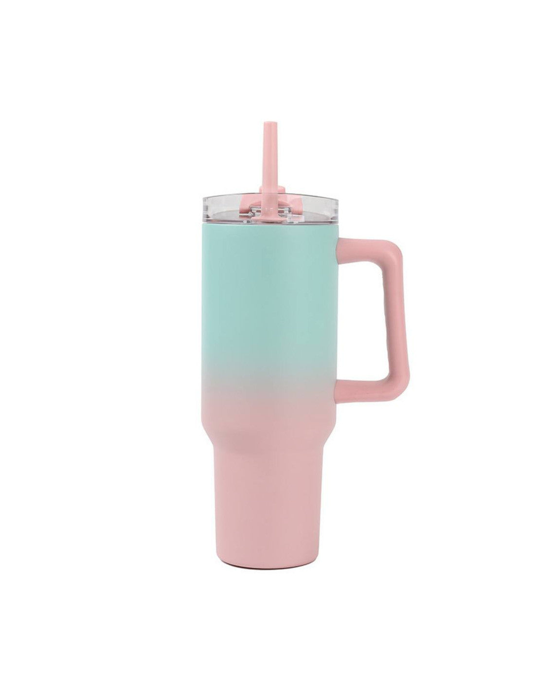 Travel mug 1200ML sfumata Rosa/verde acqua