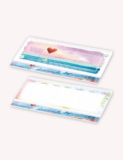 Weekly planner disegnata 2026