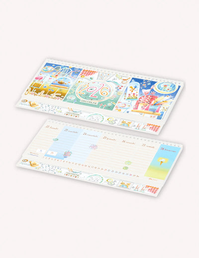 Weekly planner goccioline 2026